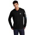 Load image into Gallery viewer, Men's Gamer Tri-Blend LS Hooded T
